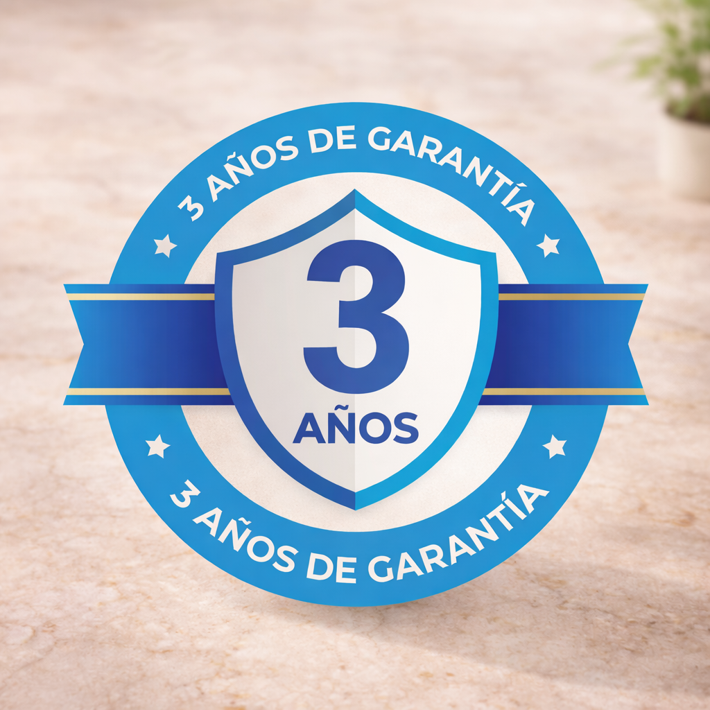 Garantía de 3 años