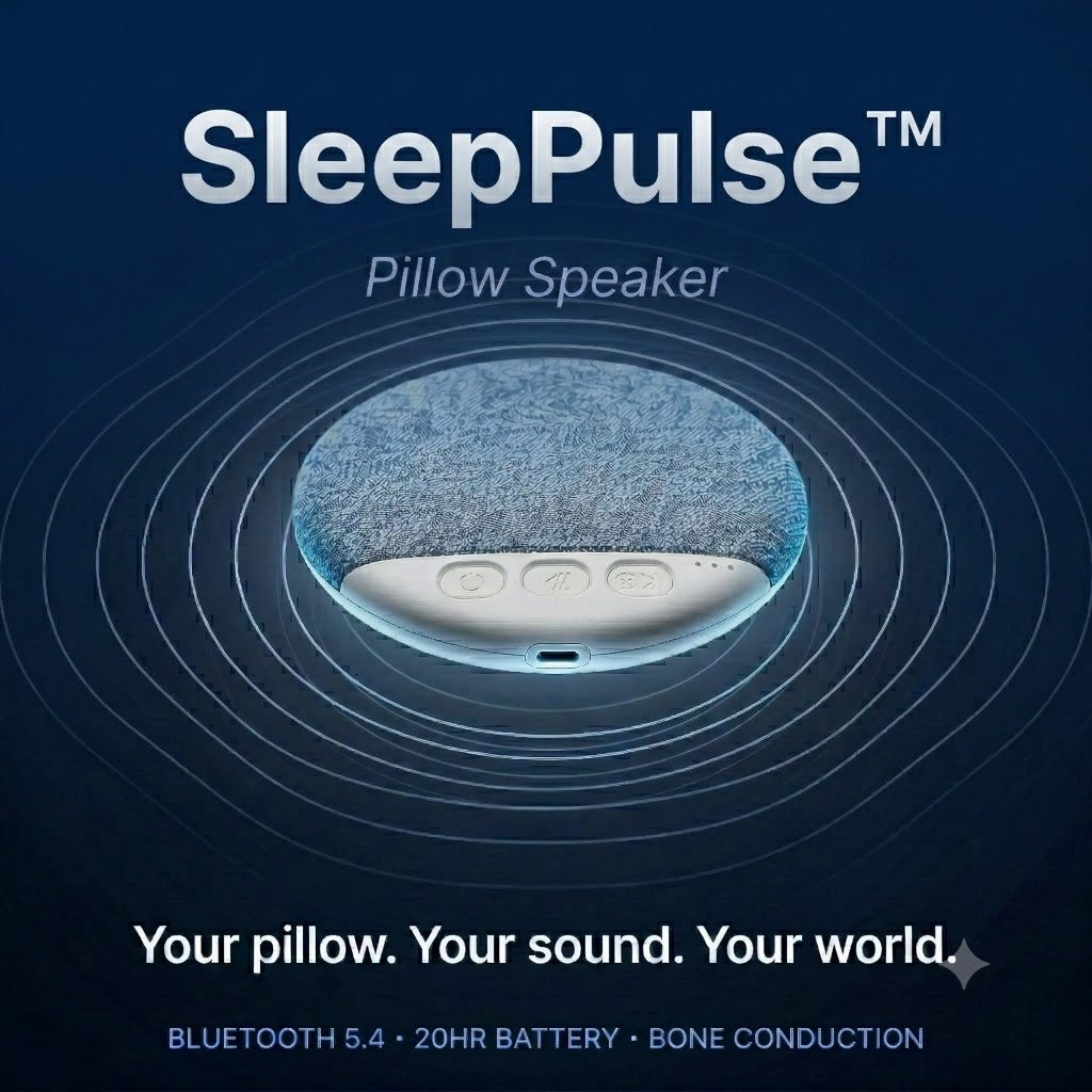 SleepPulse™ Pillow Speaker