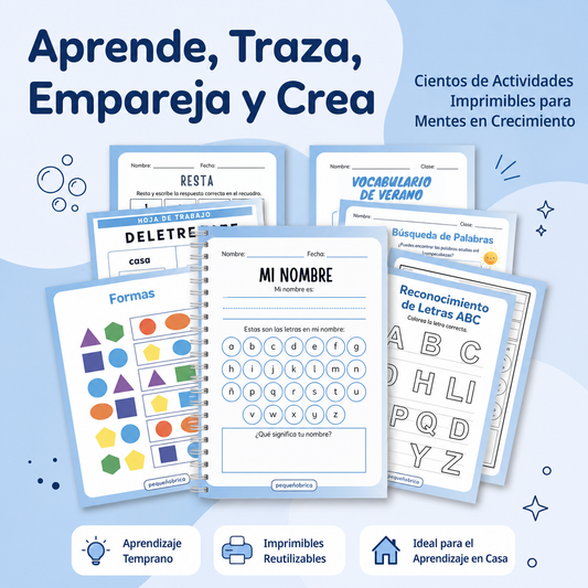 Paquete de Actividades Educativas de más de 1.000 Páginas